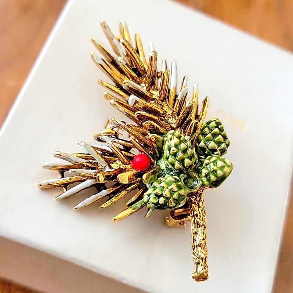 Vintage Art Brand Brooch